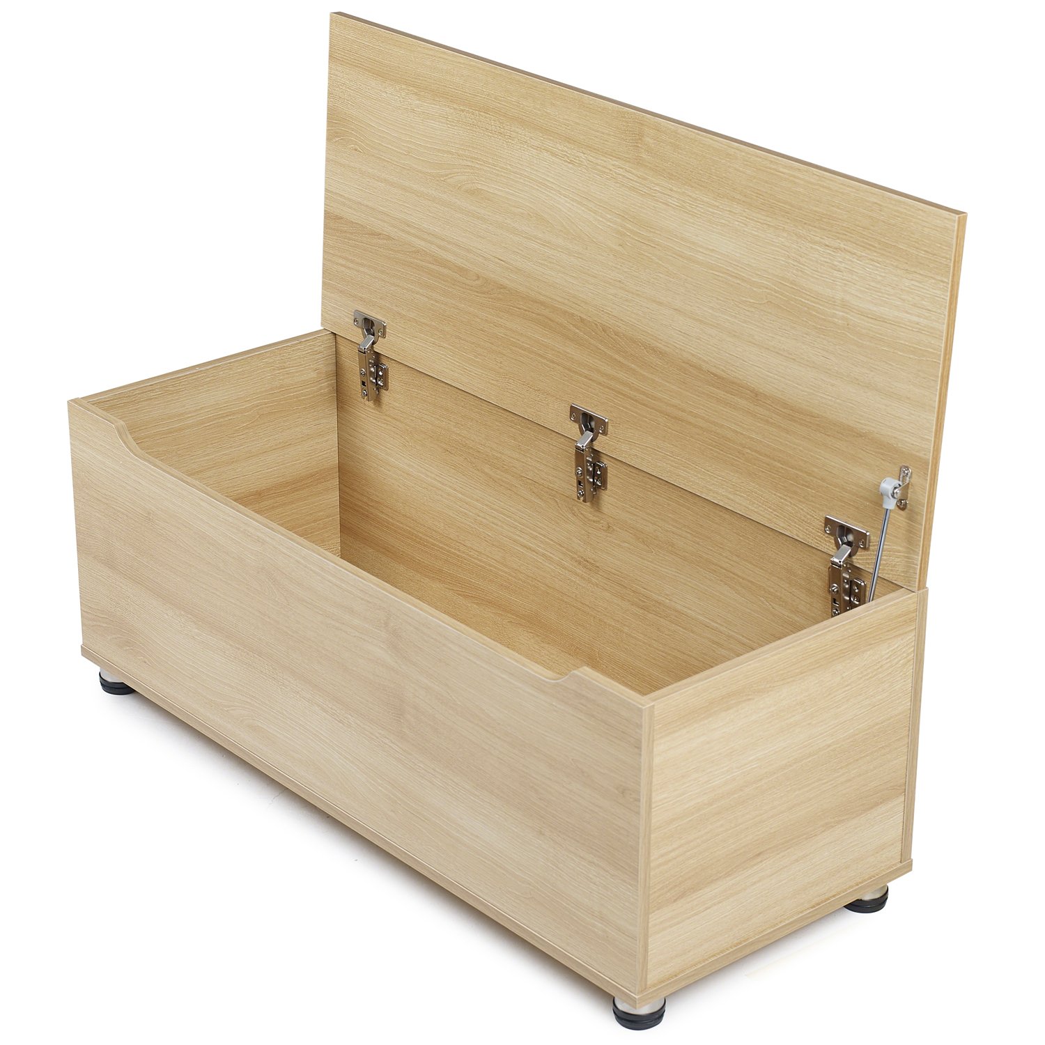 Laura James Storage box chest unit trunk with lid (Oak) Amazon.co.uk