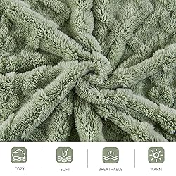Aganear Fleece Blanket Queen Size - Plush Fuzzy