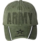 Artisan Owl Officially Licensed US Army with Logo Embroidered Baseball Cap