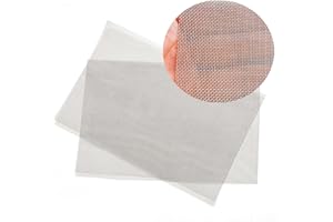AWIORETON 304 Stainless Steel Wire Mesh Screen, 30Mesh Woven Wire Mesh Sheet 8x12 Inch (20 * 30cm) Sturdy Mesh Sheets for Window Screen,Filter Mesh, Air Vent, DIY Projects, Cage, Garden, Roof Project (2pcs)