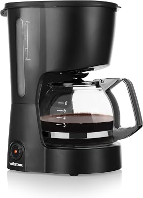 Cafetera, Capacidad 6 Tazas, 600W, Función Mantener Caliente, Apagado Automático, Filtro Permanente, Sistema Antigoteo, Compacta y Portátil, Fácil de Limpiar, CM-1246