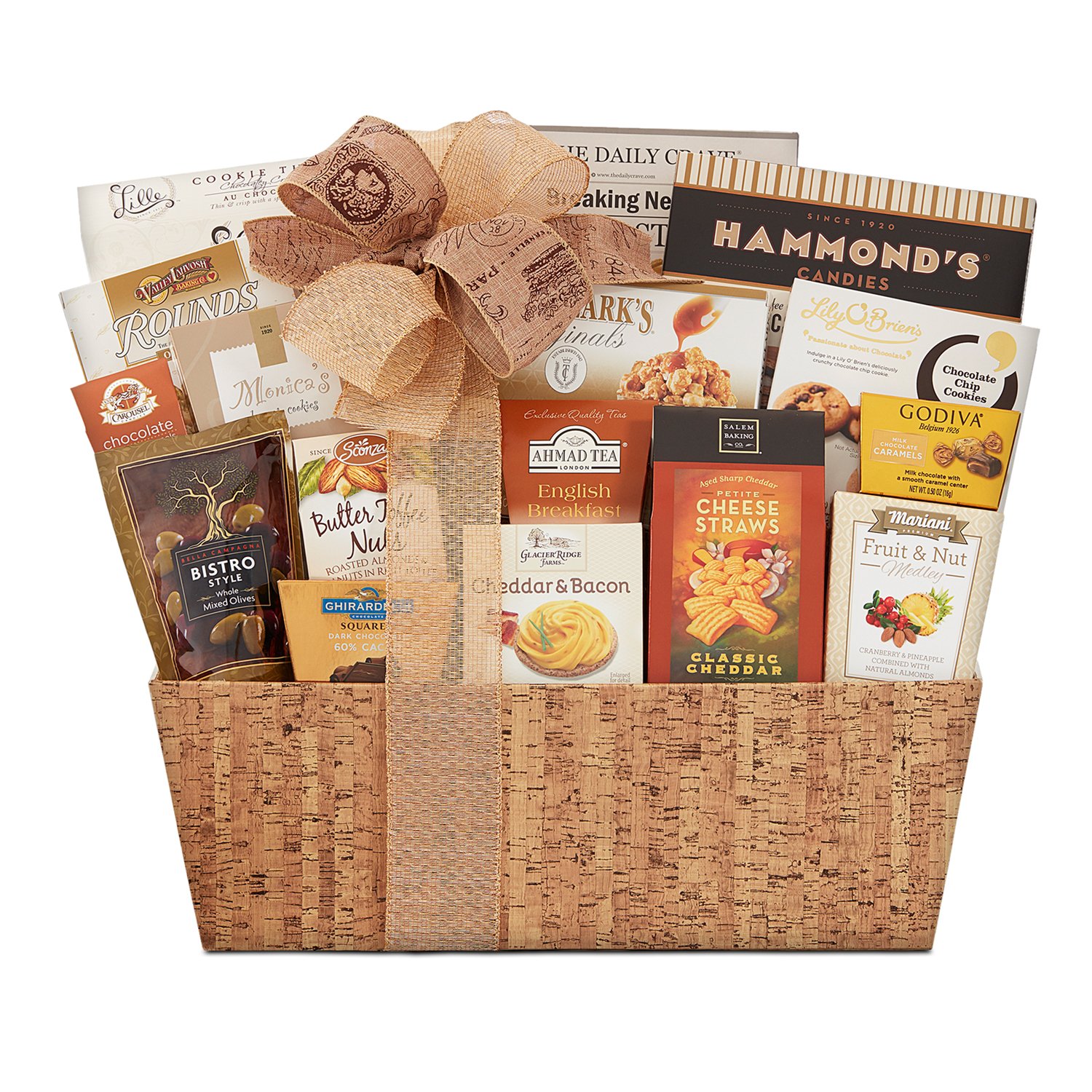 Sympathy Abundance Gourmet Fruit Basket Gift Grocery