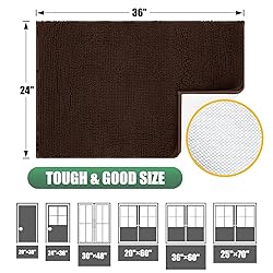 IM HOME Durable Chenille Absorbent Outoor Doormat