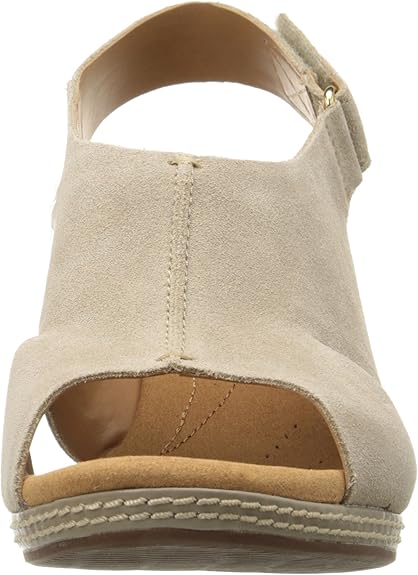 clarks women's helio float wedge sandal