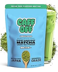 Caff Off Vanilla Matcha Green Tea Powder From Japan