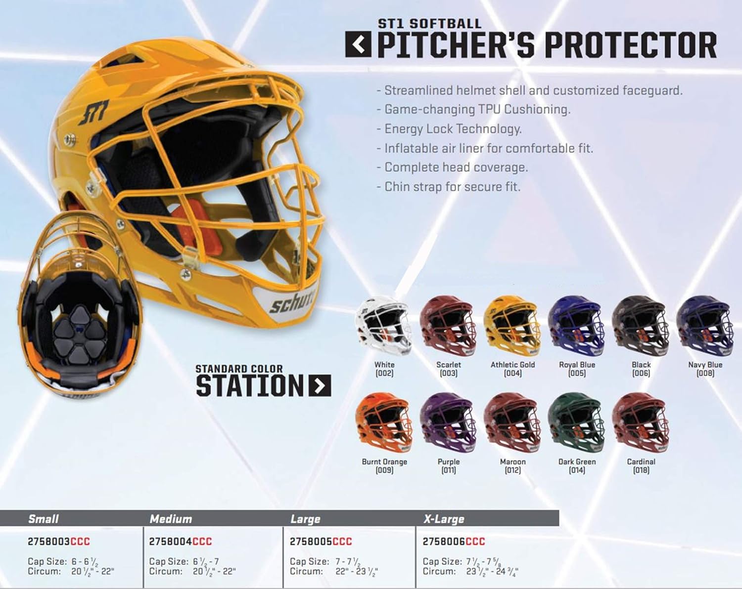 Schutt pitching helmet Clearance