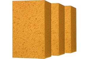 Wash Sponges, 3 Pack Extra Thick Large Cleaning Sponge Multi-Purpose for Bathroom Kitchen Household Bike Boat Car, Large Size