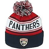 ZHATS NHL Unisex-Adult NHL Officially Licensed Beanie Pom Finish Line