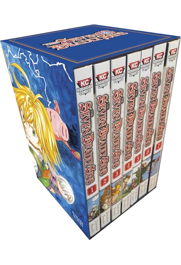 Amazon.com: The Seven Deadly Sins Manga Box Set 4: 9781646514687