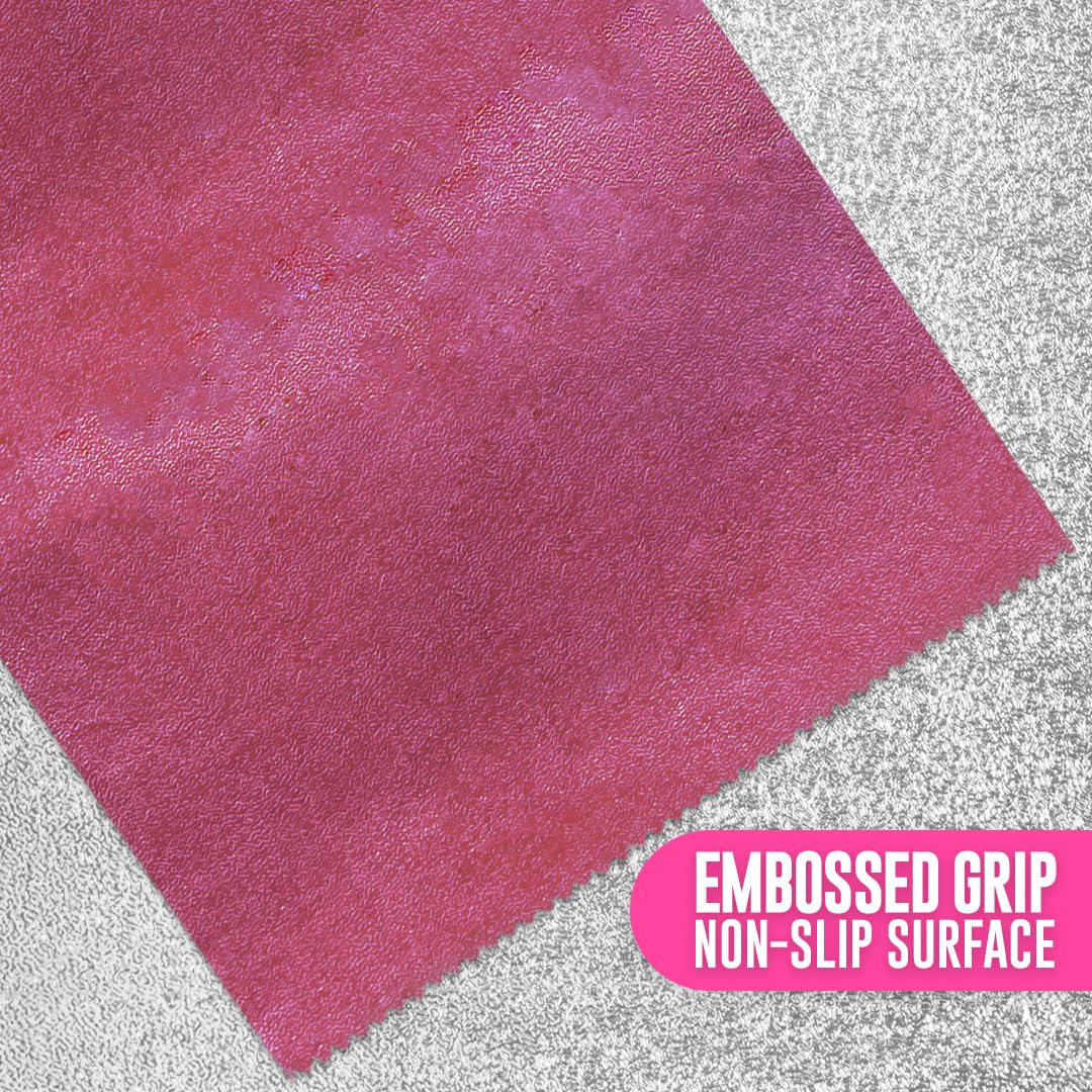 Colortrak Smooch Pop-up Foil W/Dispenser (400 Count), Pre-cut Sheets, Non-Slip Embossed Texture, 5