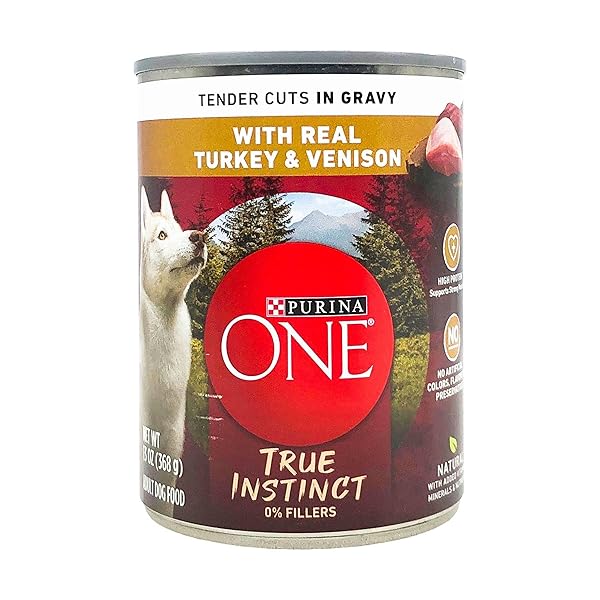 PURINA ONE SMARTBLEND TRUE INSTINCT TENDER CUTS IN GRAVY