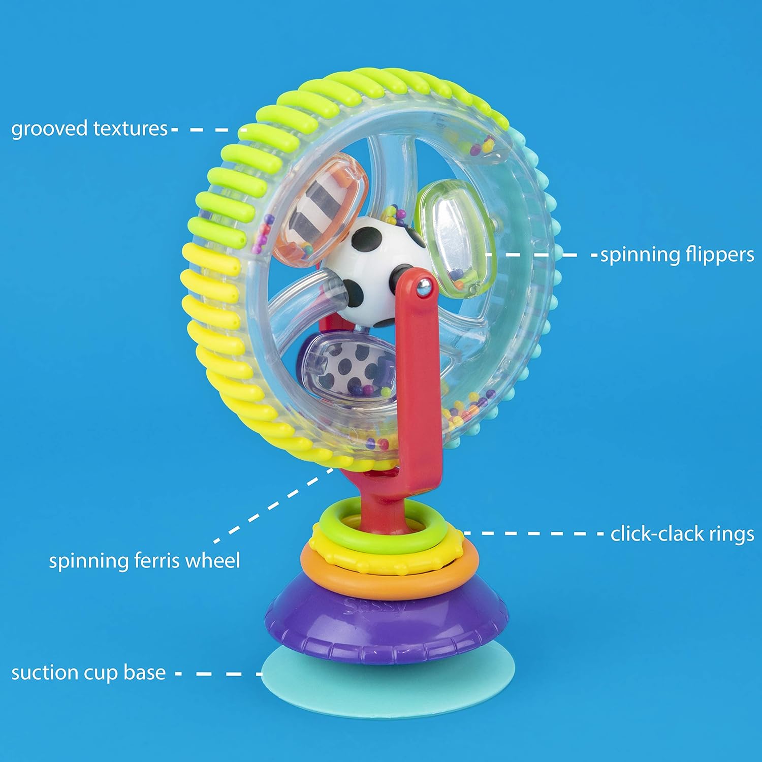 Sassy Wonder Wheel Activity Center : Baby Toys : Baby