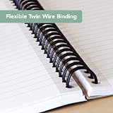 Cambridge Jotter A5 Notebook 8mm Lined 200 Pages Perforated Pack of 3 view 2