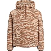 Billabong girls Half-zip Sherpa Fleece Sweatshirt, Soft & Comfortable Hoodie, Regular Fit
