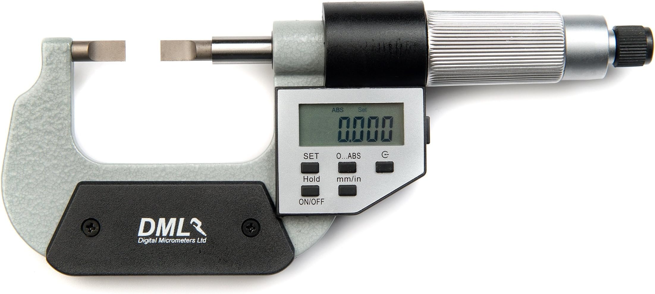 DML0-25mm IP54 Blade Micrometer 12 Months Warranty