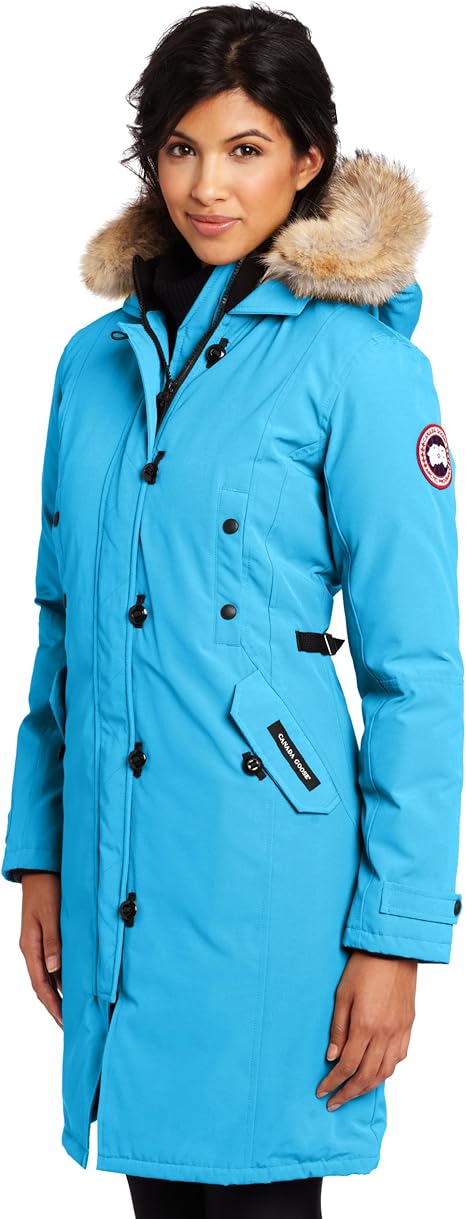 Canada goose black label women's kensington parka Clearance