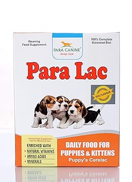 Para Canine Lac Powder A Complete Diet for Puppies, Egg (400 g)