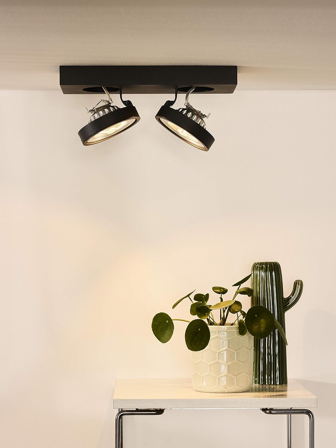 Lucide Ceiling Spotlight, Aluminum, G53 (AR111), 20 W, Grey - Image 4