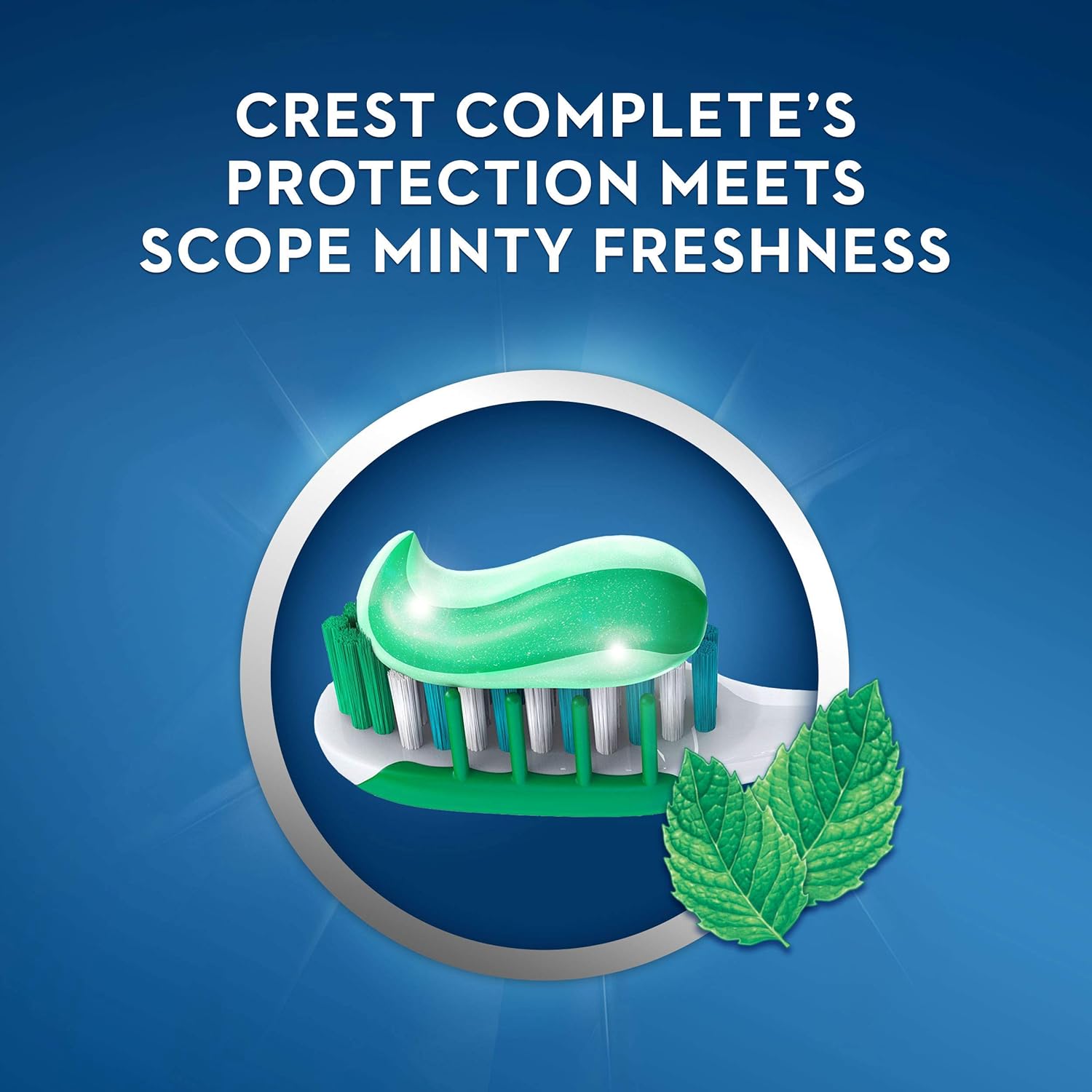 Crest + Scope Complete Whitening Toothpaste, Minty Fresh, 5.4 oz, Pack of 3 : Beauty