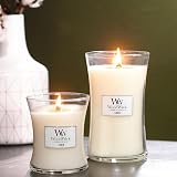 WoodWick Large Hourglass Scented Candle Linen with Crackling Wick 130 Hours view 6