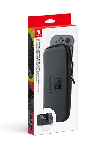 Nintendo Switch Accessory Set - Carry Case + Screen Protector