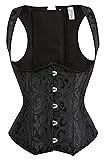 Alivila.Y Fashion Womens Steel Boned Brocade