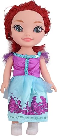 Tickles Pretty Pink Doll with Beauty Accessories Comb Mirror for Girls Kids