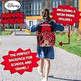 Disney Minnie Mouse Girls Backpack Kids Luxury School Bag Nursery Rucksack view 4
