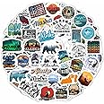 Alaska Stickers for Water Bottles, Scrapbooking, Alaska Laptop Decals - Alaska Party Favors, Alaska Themed Party Decorations, Alaska Party Decor, Party Supplies, Alaska Gifts, Alaska Souvenir