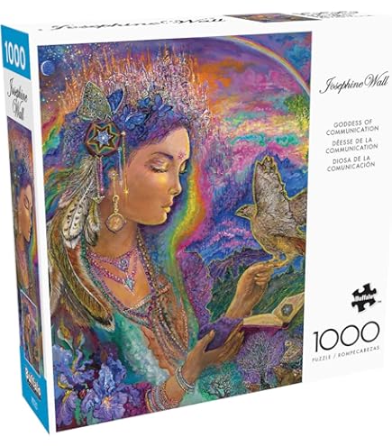 Amazon.com: Buffalo Games Josephine Wall: Bubble Flower - 1000