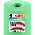 Paclord USA Made 18" x 1200" Green Kraft Paper Roll, 45 lbs Thickness, Colored Kraft Paper for School, American Quality Kraft Paper Roll for Bulletin Board - Non-Toxic, Odorless, Safe for Kids