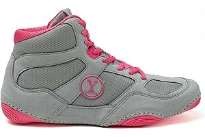 Yes! Athletics Youth Wrestling Shoes, 100% Anti-Slip Kids Wrestling Shoes, Durable Kids Boxing Shoes - Little Kid 11 to Big Kid 3 Sizes