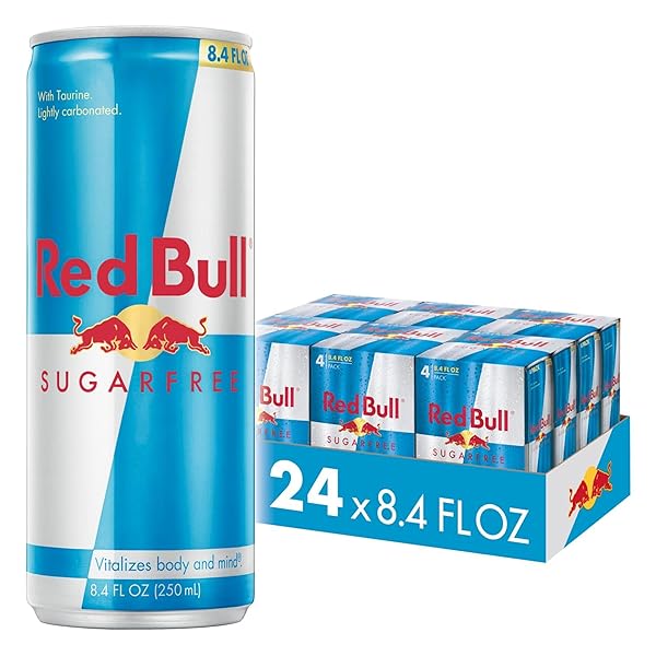 RED BULL SUGAR FREE ENERGY DRINK WITH 80MG...