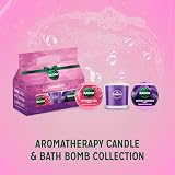 Radox Aromatherapy Gift Set Lavender Jasmine Candle Bath Bombs 2 Piece view 6