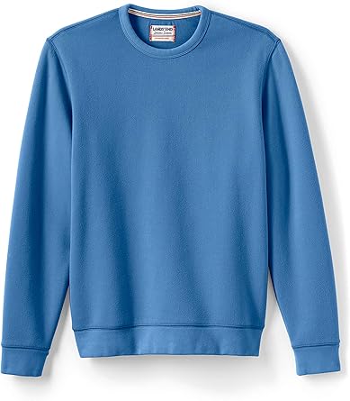 lands end crew neck sweatshirt