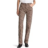 Madewell Womens Longline Straight Jean in Dark Mocha