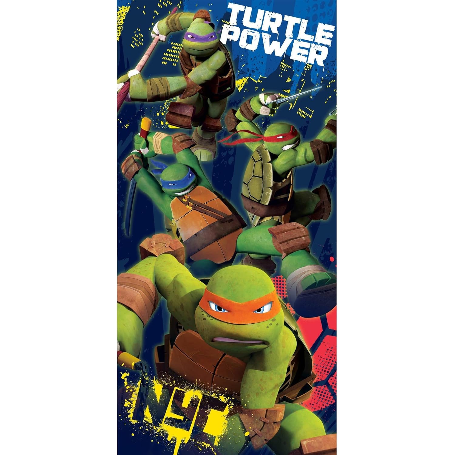 Teenage Mutant Ninja Turtles TMNT Kids Beach Pool Towel