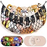 Stuffed Animal Storage Hammock with Lights- Boho