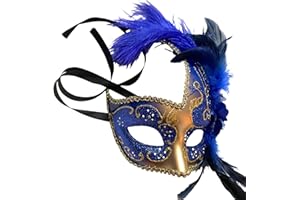 MasqStudio Brocade Lace Masquerade Ball Mask Burlesque Mardi Gras Birthday Prom Wedding Party