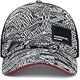 Porsche Motorsport Quoted AOP Trucker Hat - Black - One Size