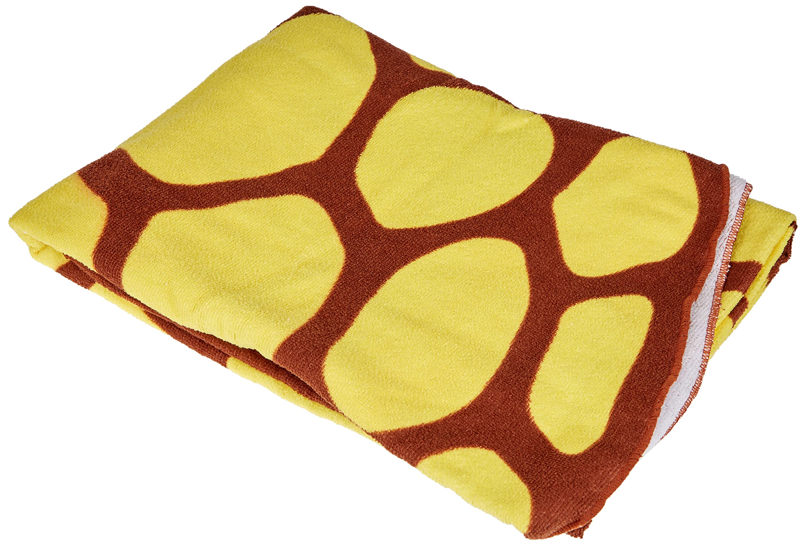OOTB Pineapple Shape Beach Towel Microfibre Beach Towel 120 x 170 cm