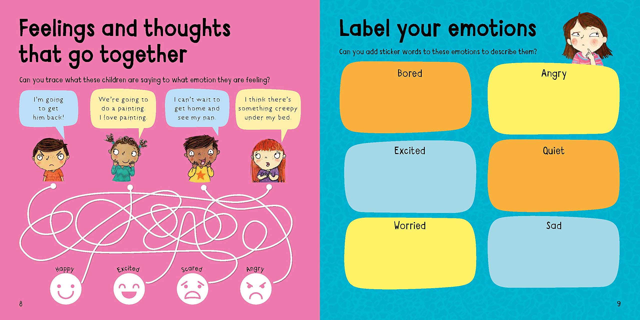 How Are You Feeling Today Activity And Sticker Book Activity Sticker Book 本 通販 Amazon