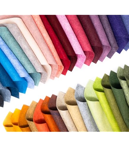 15 Greens 9X12 Merino Wool Blend Felt Sheets | Ubuy - View #5