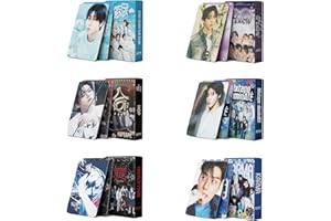 SGESYE 6Pack/330Pcs Stray Photocards Set Skz's Photo Cards Album Lomo Cards Merch Accessories for Fans Gifts