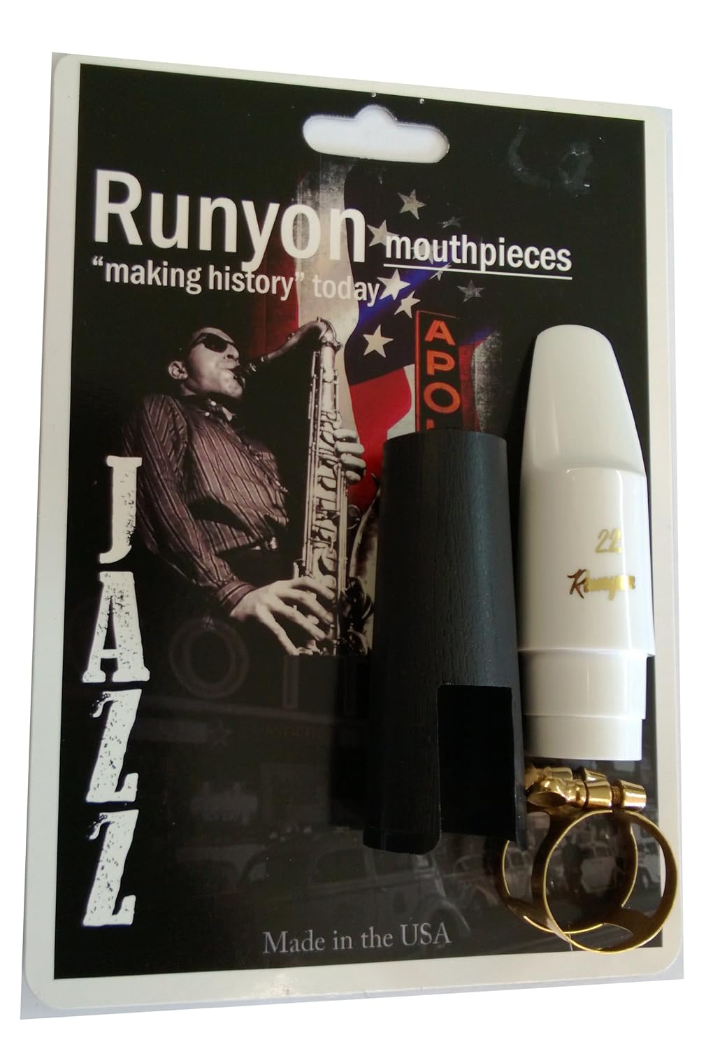 Runyon "22" Alto Saxophone Mouthpiece (White 4) Amazon.co.uk
