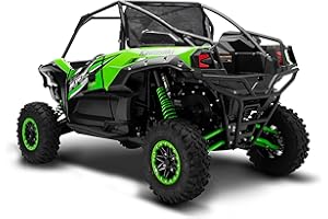 KRX-2 Premium Black Rear Window Mesh Dust Screen fits Kawasaki KRX (2 seater models only) by GrilleAdz