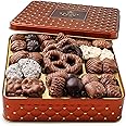 Chocolate Gift Basket, Christmas Food Gifts Arrangement Platter, Gourmet Snack Box, Holiday Present Idea, Corporate Him & Her