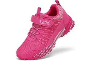 JEJQN Kids Sneakers Boys Girls Running Shoes Breathable Toddler Tennis Lightweight Walking Athletic Casual Shoes