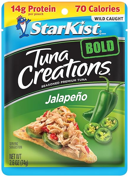 STARKIST TUNA CREATIONS BOLD JALAPEÑO POUCH (2.6 OZ...
