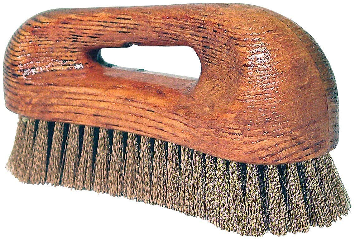 Gerlon 144 Violin Bronze Wire Brush with Handle